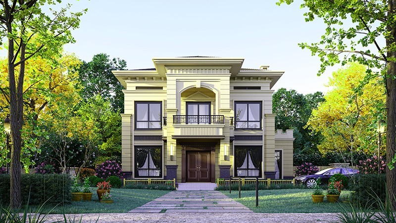 晋中中式合院住宅，开放庭院与邻里乡亲更亲近